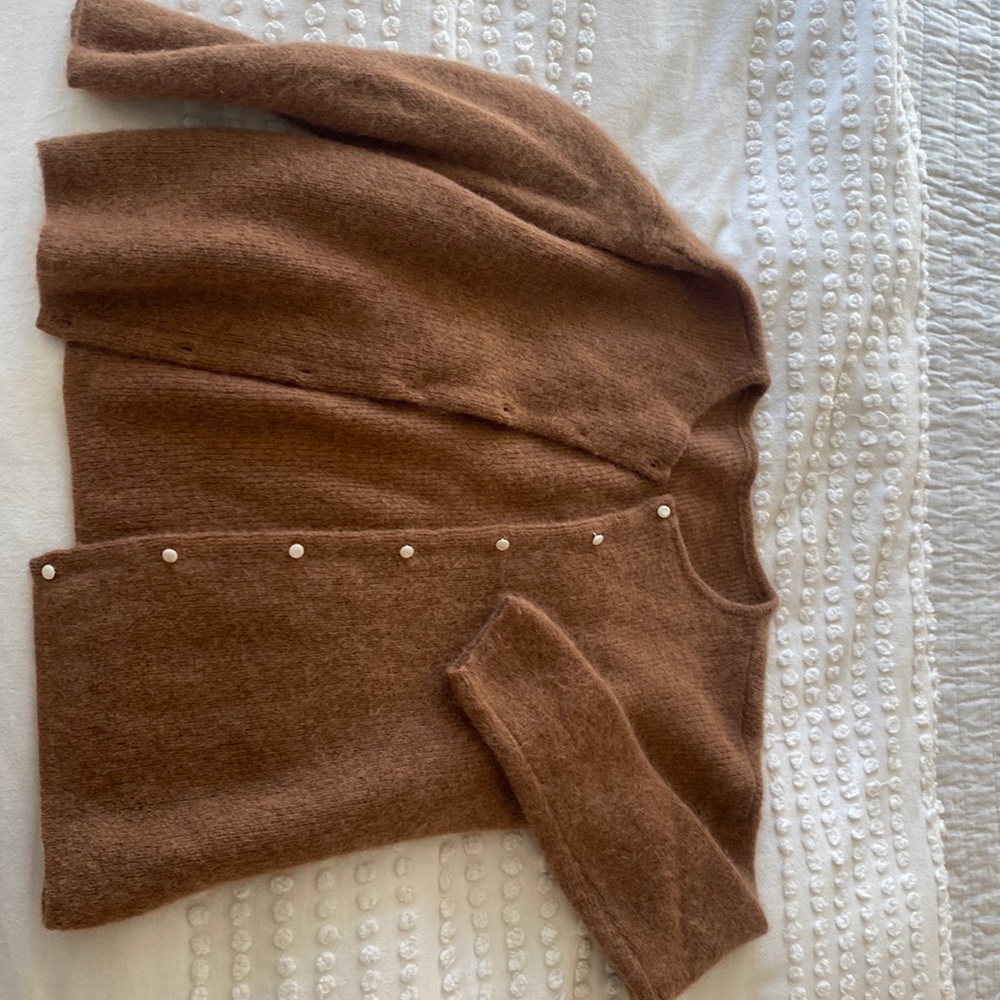 Sezane gas park jumper sweater